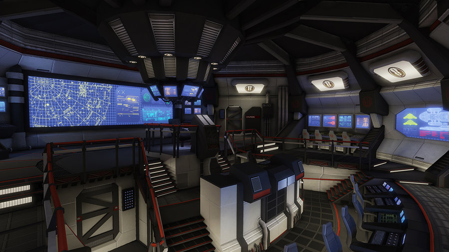 This is a UDK screen capture of an indoor environment made for Ravital's portfolio.