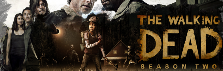Composite of promo for Walking Dead show and video game